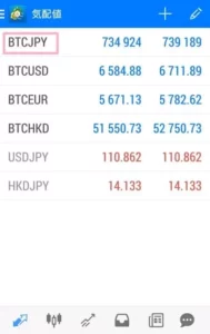 BITPoint(ビットポイント) FX 注文 01