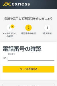 Exness(エクスネス) 登録 08