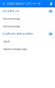 MetaTrader(メタトレーダー)4,5 アプリ テクニカル分析指標 削除 03