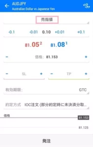 MT5(MetaTrader5/メタトレーダー5) 指値注文 02